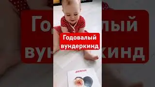 Годовалый вундеркинд#как говорит ребенок в год и месяц #рано