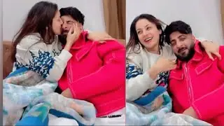 Shahnaz Gill with brother Shahbaz- showing love to brother, sweet moment and celebrating new year