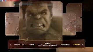 Marvel's Avengers: Age of Ultron (2015) Blu-ray&trade; Disc | Main Menu | Menu Walkthrough