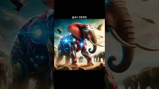 Marvel Heroes+Animals Fusion #marvel #heros #animals #fusion #ai #dc