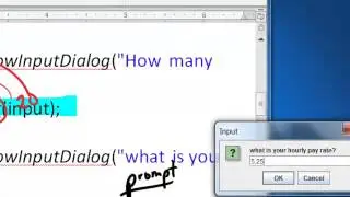 Java small exercise using dialog boxes