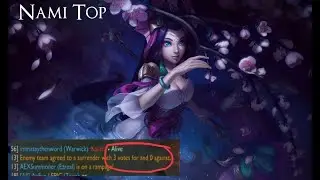 He Rage Quit?! - AP Nami Top - League of Legends