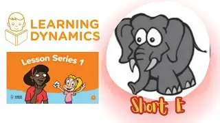 Буква Е (краткий звук) | Урок чтения от Learning Dynamics | Серия уроков 1 | Буква Е 🐘