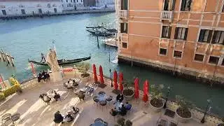 A nice room with a view. Venice ASMR