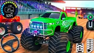 monster Truck Demolition Derby Extreme crash  monster Raching  3D_ Android gameplay Video