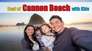 Best of Cannon Beach - Hallmark Room Tour & View of Haystack - Oregon with Kids [4K]