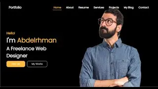Responsive portfolio website Using html css javascript.