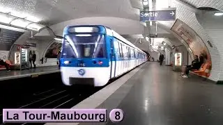 Ла Тур-Мобур | линия 8 : Парижский метрополитен ( RATP MF77 )