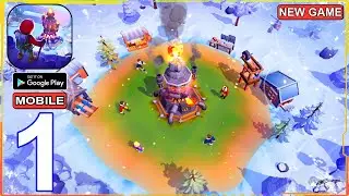 Frost Land Survival - Gameplay Part 1 - Frozen City Whiteout Survival Idle (iOS, Android)