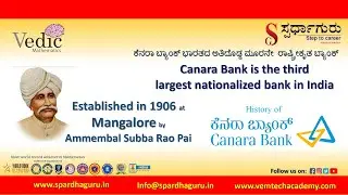 Spardhaguru | History of Canara Bank | www.spardha.guru