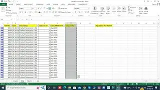 Avg Tickets Per Month | Count Unique Value in Excel | CountIF  Text & Date Formula's