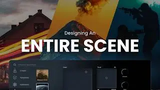 Создание целой сцены с помощью Krotos Studio и DaVinci Resolve за 2 минуты.