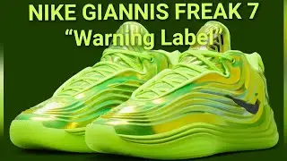 NIKE GIANNIS FREAK 7 “Warning Label”