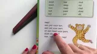 Veilig leren lezen kern 4 veilig en vlot blz. 10 en 11.