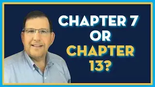 Chapter 7 Or Chapter 13 Bankruptcy? What's The Difference?