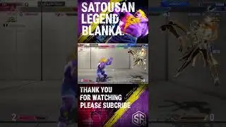SF6 👊SATOUSAN  -  Blanka  &bull;Legend Rank&bull;