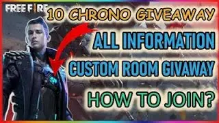 🔴FREE FIRE LIVE GIVEAWAY CR7 CHARACTER & 5000 DIAMONDS - CRISTIANO RONALDO |