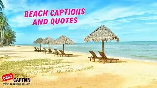 Beach Captions For Instagram | Beach Quotes #beach #Dailzcaption #captionsforinsta #instagramquote