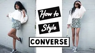 HOW TO STYLE: CONVERSE SNEAKERS | POSE & REPEAT
