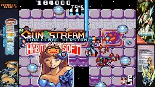 Gun Stream Challenge Version [ガンストリームGGチャレンジバージョン] - Game Gear / Doujin