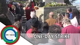 Fil-Am nurses join strike to demand better hospital staffing | TFC News California, USA
