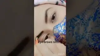 #eye brows sitting #like nd subscribe my channel nd watch more videos