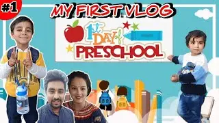 My First vlog | First Day of Pre-Nursery Class || RVMD SCHOOLS | Shiva Raj Official #dailyvlog
