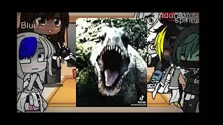 Los dinosaurios reaccionan a sus tik tok😊(parte 2??)