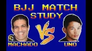 BJJ Match Study: Jean Jacques Machado vs Caol Uno (ADCC '99)