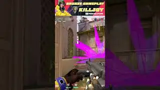 Killjoy on ascent map #highlights #gameplaykilljoy  #valorantclips