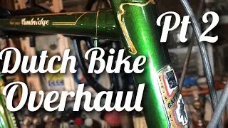 Batavus Cambridge finished! Watch me struggle! Plus chat about my past bicycle stuff.