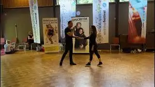 Discofox Deluxe Workshop mit SANICA auf dem Festival in Düsseldorf - Level 2
