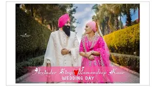 Arvinder Singh weds Ramandeep Kaur II Best Sikh Wedding Highlights 2022 II Snappyjaspal