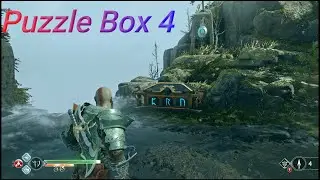 God of war 4 puzzle box, God of war 4 all box, puzzle box