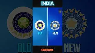 Old Logo⚡New Logo For All Cricket Team's 😍#cricket #shorts #ipl #logo