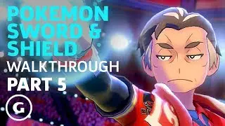 Pokemon Sword and Shield - Part 5 Fire Gym Walkthrough (No Commentary)