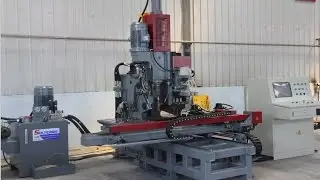 CNC Plate Drilling,Punching and Marking Machine CPD103 Jinan Liaoyuan