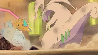 Goodra vs Dragonite Full Battle in Anime | Ash's Goodra Vs Ash's Dragonite