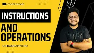 Instructions in C | Operators in C Tutorial | C Language |