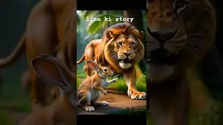 lion ki story kids kr liye @kids #youtubeshorts #likeforlikes