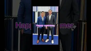 Blue grey suit tailor made @ Jim&rsquo;s custom tailor looking awesome.