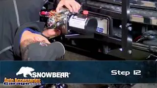 SnowBear Hydraulic Snow Plow Installation