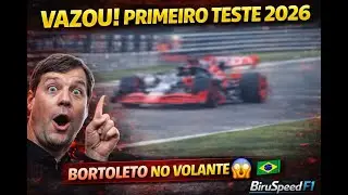 VAZOU! Primeiro V&iacute;deo do Carro Audi 2026 em Teste Secreto 😱 Bortoleto no Volante! | F1 2026