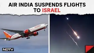 Iran Israel War News | Air India Suspends Flights To Tel Aviv Temporarily Amid Tension In Region