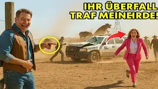 Falsche HOA-Polizisten drangen auf meine Ranch ein. Also hetzte ich meine Herde auf ihr Auto!