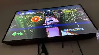 Mario & Sonic at the Olympic Winter Games (Wii) - Riptide Gets Last Place in Dream Snowboard Cross