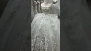 Prines Lace Wedding Dresses Ball Gown Beading Bridal Gowns Court Train  #weddingdress #bridal