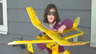 RCDOX 2012 WINGED DRAGON KID review Art-Tech RC plane