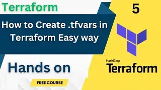 How to Create .tfvars files in Terraform || DevOps || IaC || Kannada-5