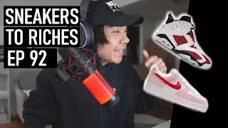 Jordan 6 Carmine & Air Force 1 Love Letter BOTTING - Sneakers To Riches Ep 92